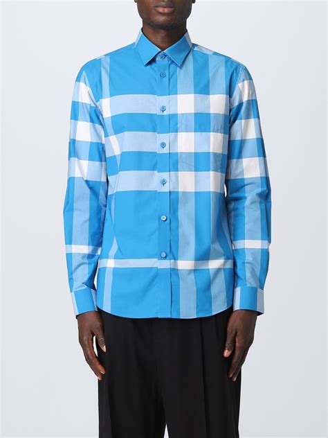 burberry blue shirt free shipping